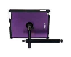 On Stage iPad Snap on Cover with Mounting Bar Purple