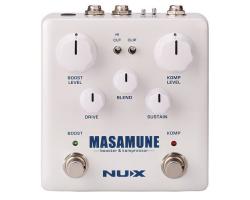 NU-X Verdugo Masamune Analog Compressor & Booster Pedal