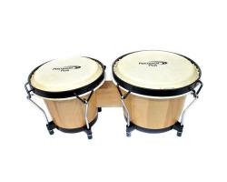 Percussion Plus PP105F Bongos Natural