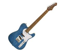 Aria 615-MK2 Nashville Electric Guitar Turquoise Blue