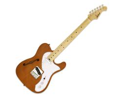 Aria 615-TL Semi-Hollow Electric Guitar Natural