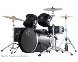 Dixon Fuse Limited Series 5-Pce Drum Kit in Blade Black