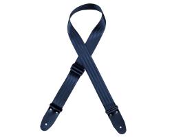 Colonial Leather Herring Bone Seat Belt Webbing Guitar Strap