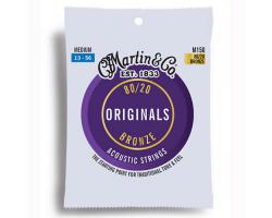 Martin Originals 80/20 Bronze Medium Guitar String Set 13-56