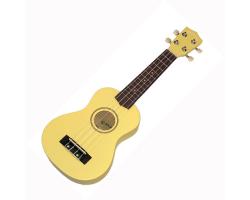 Kealoha UK40 Soprano Ukulele Yellow with Bag