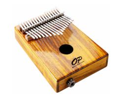 Opus Percussion EK17CKE Koa Wood Kalimba with Pickup