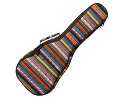 On Stage Deluxe Tenor Ukulele Bag Striped Design