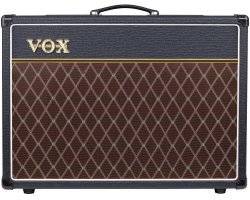 Vox AC15C1X Custom 15w Tube Combo Alnico Blue Speaker