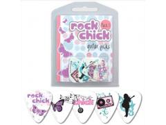 Rock Chick Guitar Picks 5 Pack # 1