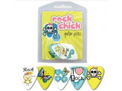 Rock Chick Guitar Pick 5 Pack # 2