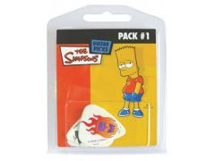 The Simpsons 5 Guitar Pick Multi Pack # 1