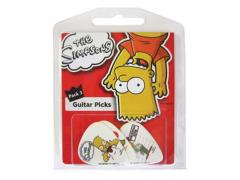 The Simpsons 5 Guitar Pick Multi Pack # 3
