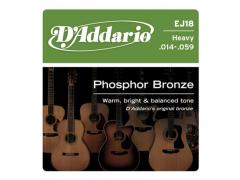 D'Addario Phosphor Bronze 14-59 Heavy - EJ18