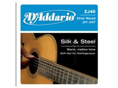 D'Addario Silk & Steel 11-47 Light - EJ40