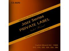 Private Label Jazz Custom 13-46N - Wound 3rd