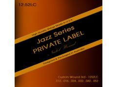 Private Label Jazz Custom 12-52LC Custom Light - Wound 3rd