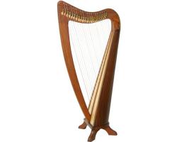 Folk Harp 22 String Lever Tuning with Bag