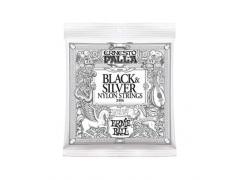 Ernie Ball Ernesto Palla Nylon Classic Silver & Black - 28/42 Medium Tension