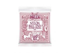 Ernie Ball Ernesto Palla Nylon Classic Silver & Clear Ballend - 28/42 Medium Tension