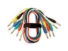 Patch Leads 3' Pack of 6 Straight Plugs - LDU-PJ1