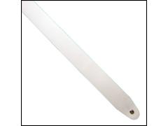 Colonial Leather Basic 2.5" Guitar Strap - White