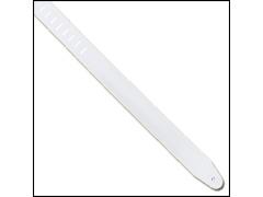 Colonial Leather 2.5"  Foam Padded Strap - White