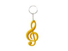 Key Ring - Treble Clef Gold