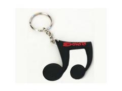 Key Ring - Semi Quaver Black