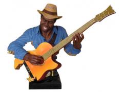 Statue Music Alive - Western Guitarist