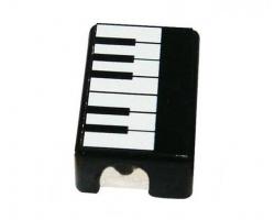 Pencil Sharpener Black with Piano Keys 5 Pack