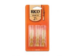 Rico Standard Soprano Saxophone Reeds 3 Pack