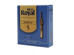 Rico Royal Soprano Saxophone Reeds Box of 10