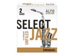 Rico Select Jazz Unfiled Alto Saxophone Box of 10 Reeds