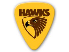 AFL Hawthorn Hawks 5 Pack Guitar Picks