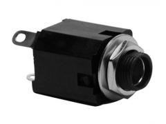 6.3mm Enclosed Stereo Panel Socket with Switch (Pair)