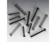 Schaller Pickup Screw Kit - Chrome 1/4" 237FL