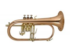 Wisemann Flugelhorn FLH-600 - Pro Brass Lacquered Finish