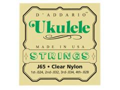 D'Addario Soprano Ukulele String - Clear Nylon EJ65S