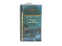 Feadog Irish Whistle & Book Pack - Brass D