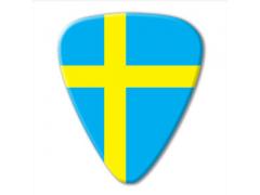 World Flag Series Guitar Pick - Sweden