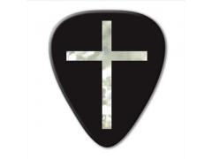 Unlimited Series Guitar Pick - Pearl Christian Cross