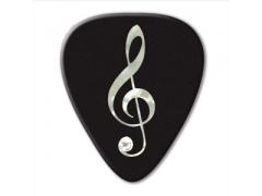Unlimited Series Guitar Pick - Pearl Treble Clef