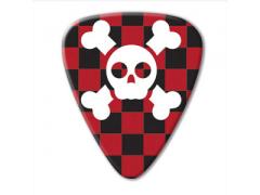 Unlimited Series Guitar Pick - Skull & Checker