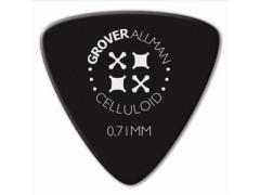 Celluloid Pro Guitar Picks - Large Triangle Black - 25 Refill