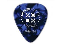 Vintage Celluloid Pro Guitar Picks - Blue - 25 Refill