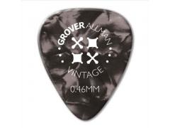 Vintage Celluloid Pro Guitar Picks - Grey - 25 Refill