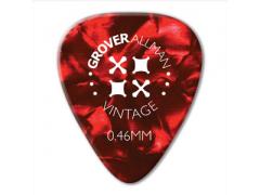 Vintage Celluloid Pro Guitar Picks - Red - 25 Refill