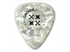 Vintage Celluloid Pro Guitar Picks - White - 25 Refill