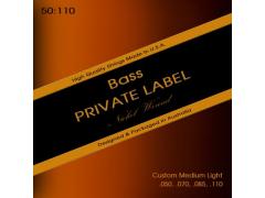 Private Label Nickel Wound Bass Custom 50-110 Custom Medium Light