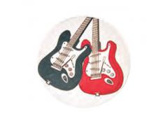 Mug Mat Coasters Electric Guitars